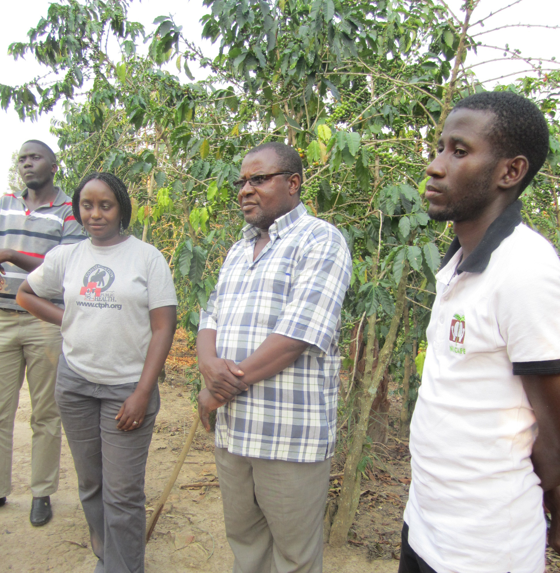 Gorilla Conservation Coffee team farmer training